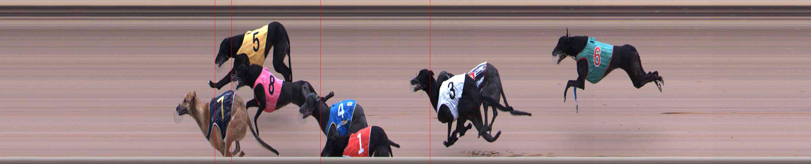 Race result finish photo